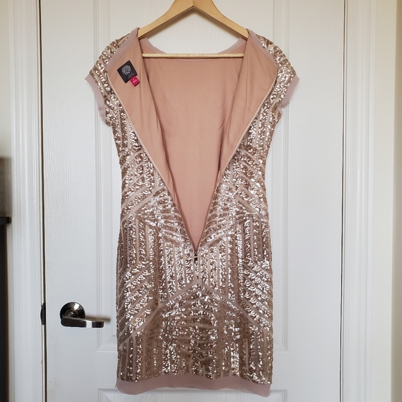 Vince Camuto Sequin Cocktail Dress - Picture 6 of 11